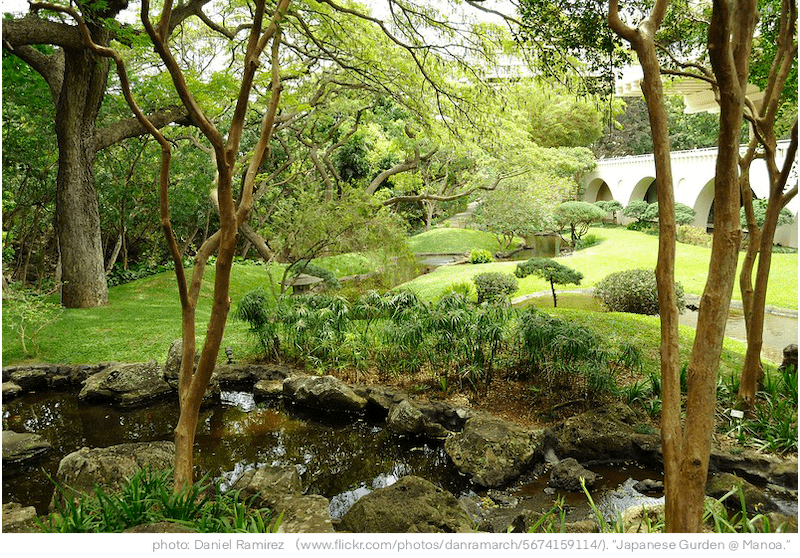 ハワイ大学内イースト・ウエストセンター日本庭園