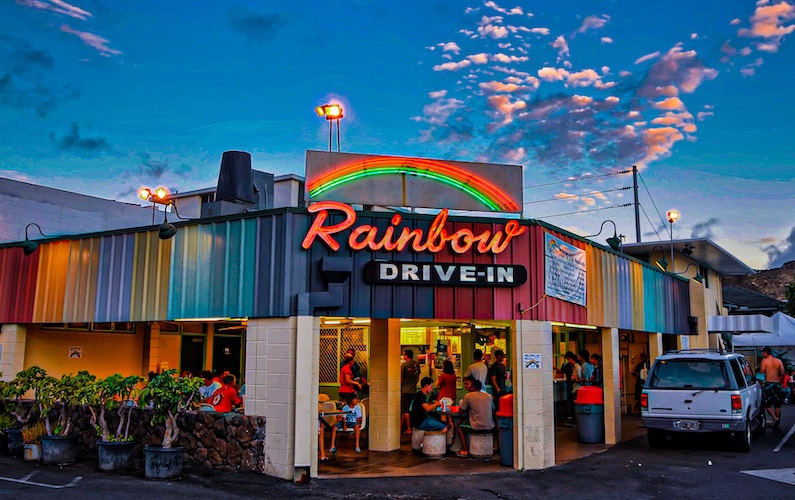 Rainbow Drive-inn, Kapahulu
